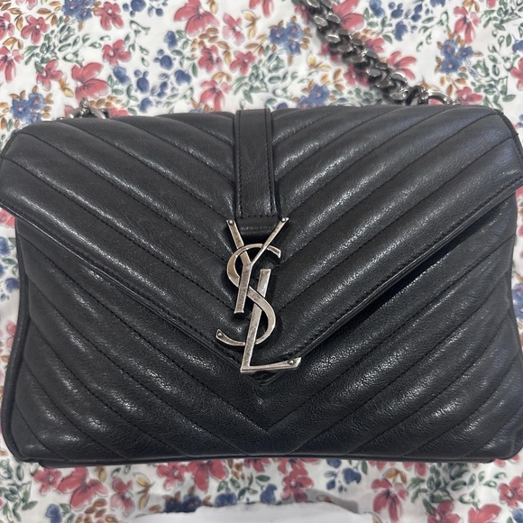 YSL Medium College Crossbody Bag - Picture 7 of 7